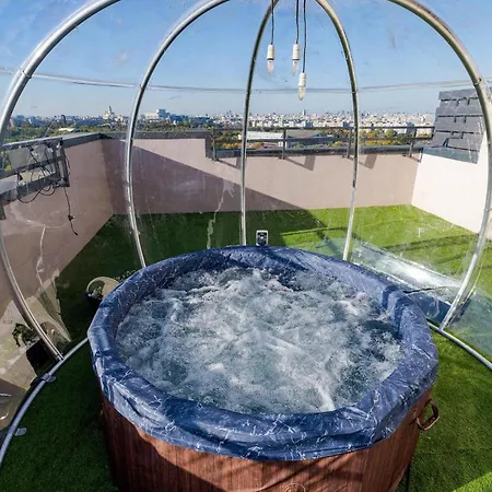 Downtown W Jacuzzi&terrace Parkview V4 Apartment *