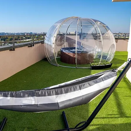 Downtown W Jacuzzi&terrace Parkview V4 Apartment *